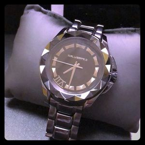 Men’s Karl Lagerfeld Black Watch